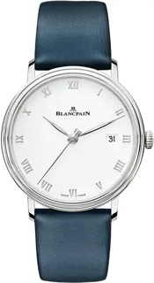 Blancpain Villeret 6224 1127 95A 38mm Stainless steel White