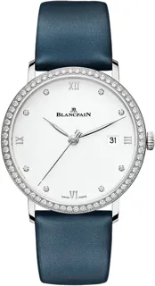 Blancpain Villeret 6224 4628 95A Stainless steel White