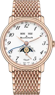 Blancpain Villeret 6639A-3631-MMB Red gold White