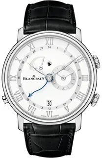 Blancpain Villeret 6640-1127-55B Stainless steel White