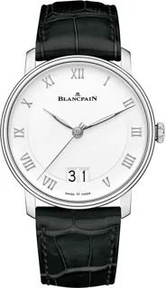 Blancpain Villeret 6669-1127-55B 40mm Stainless steel White