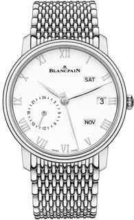 Blancpain Villeret 6670-1127-MMB Stainless steel White