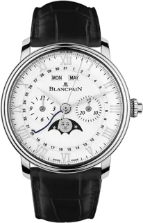 Blancpain Villeret 6685-1127-55B Stainless steel White