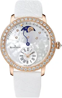 Blancpain Villeret Moonphase 3653-2954-58B Red gold White