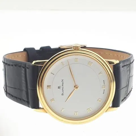 Blancpain Villeret Ultra-Slim 0021-1418-55 34mm Yellow gold White 4