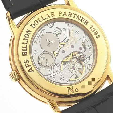 Blancpain Villeret Ultra-Slim 0021-1418-55 34mm Yellow gold White 10