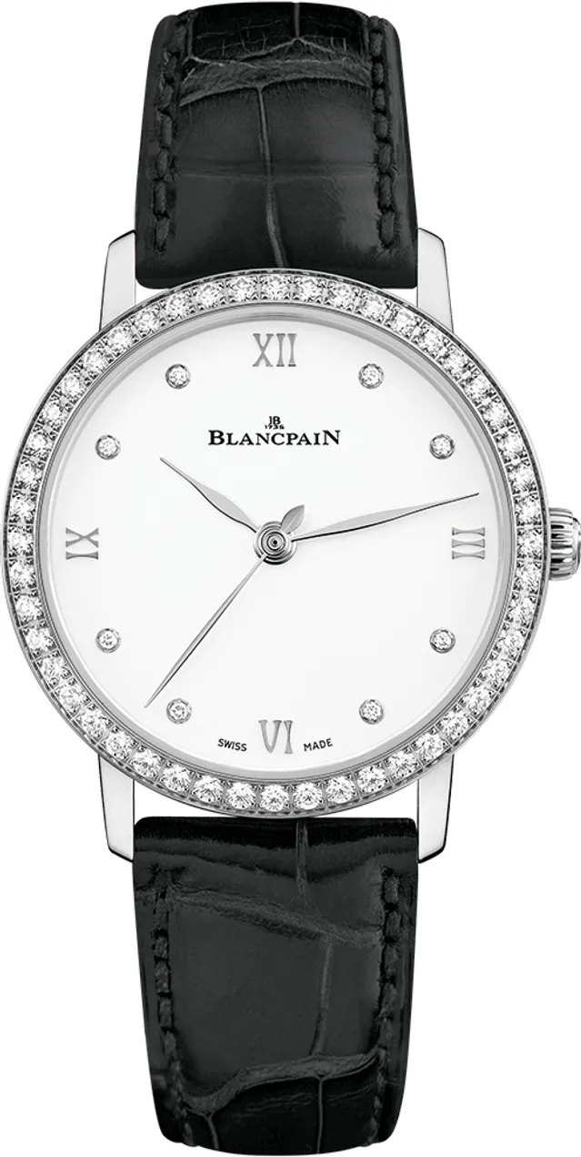 Blancpain Villeret Ultra-Slim 6104-4628-95A 40mm Stainless steel White