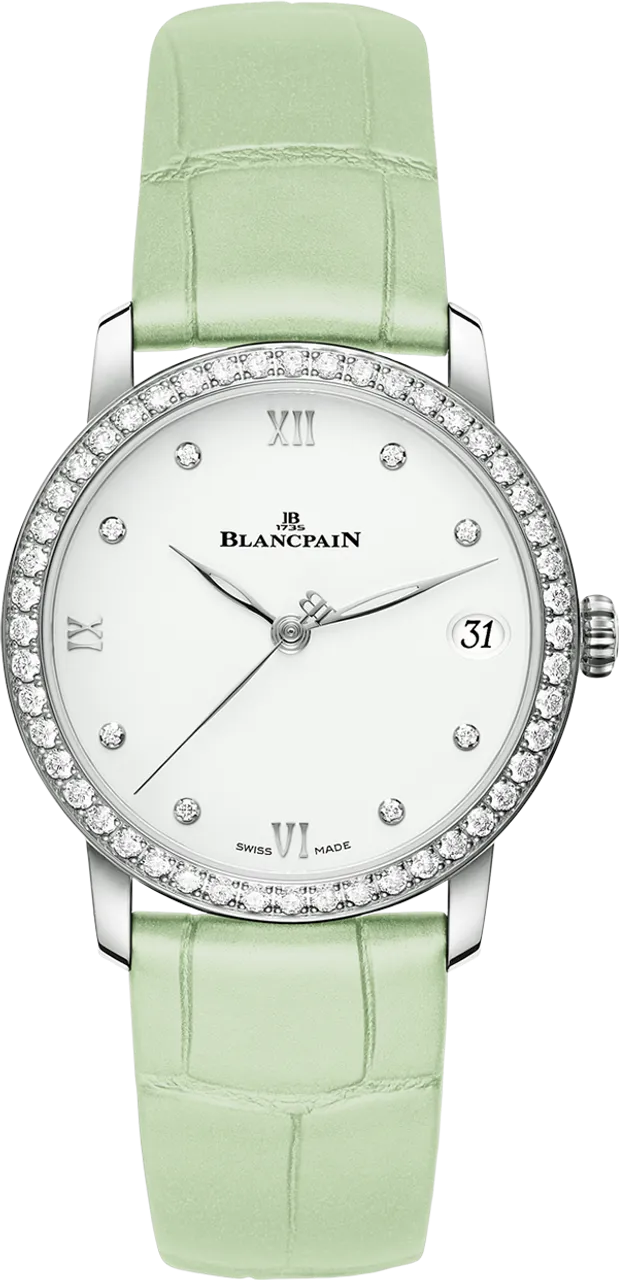 Blancpain Villeret Ultra-Slim 6127-4628-95A 33mm Stainless steel White