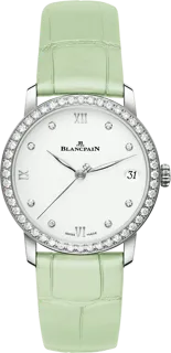 Blancpain Villeret Ultra-Slim 6127-4628-95A Stainless steel White