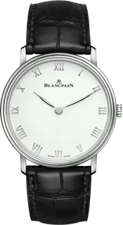 Blancpain Villeret Ultra-Slim 6605-1127-55B Stainless steel White