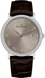 Blancpain Villeret Ultraplate 6651-1504-55A White gold Gray