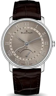 Blancpain Villeret Ultraplate 6653Q-1504-55A 40mm White gold Grey