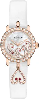 Blancpain Women 0063B-2954-63A Red gold White