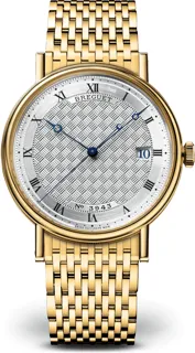 Breguet Classique 5177BA/12/AV0 Yellow gold Silver