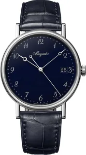 Breguet Classique 5177BB/2Y/9V6 White gold Blue