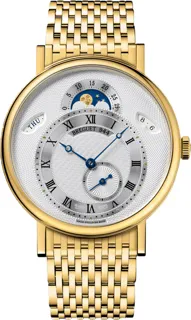 Breguet Classique 7337BA/1E/AV0 Yellow gold Silver