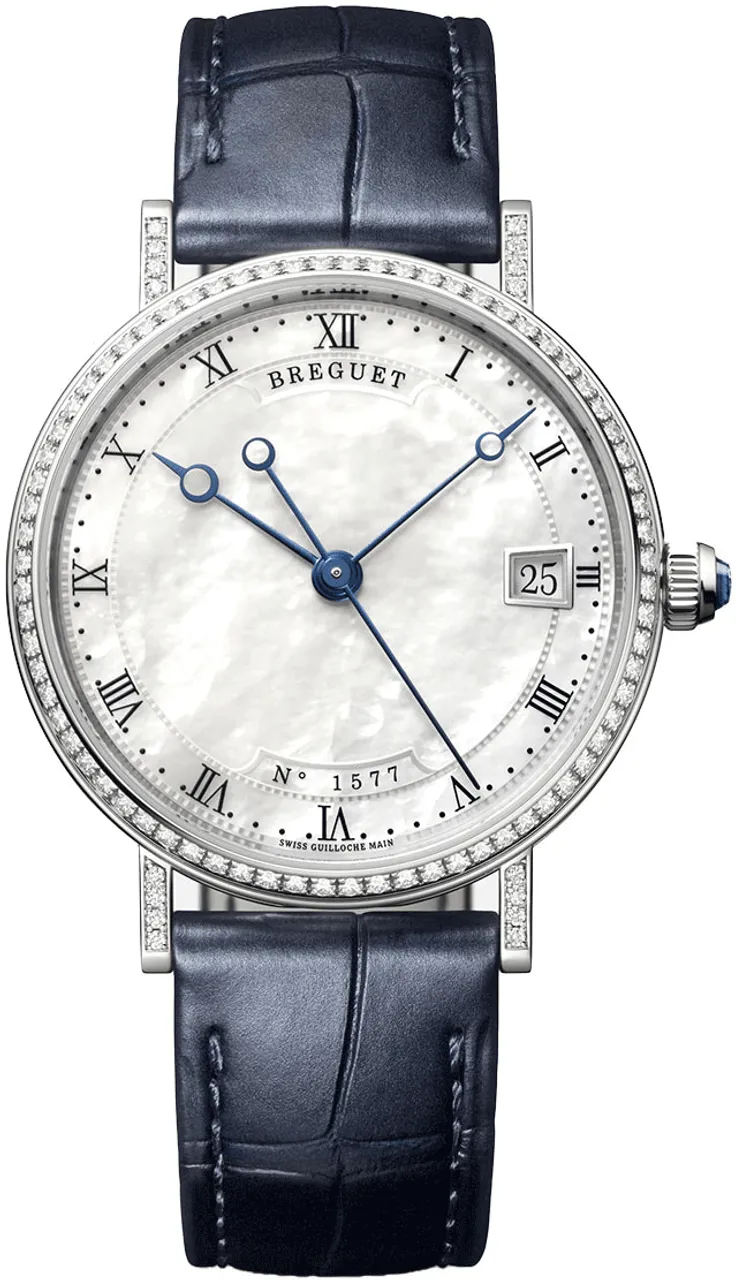 Breguet Classique 9068BB/52/976/DD00 33.5mm White gold White