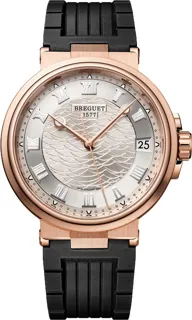 Breguet Marine 5517BR/12/5ZU Rose gold Silver