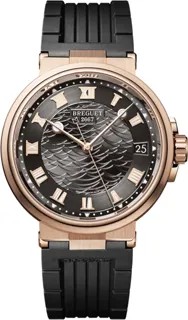 Breguet Marine 5517BR/G3/5ZU Rose gold Gray