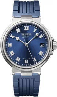 Breguet Marine 5517TI/Y1/5ZU Titanium Blue