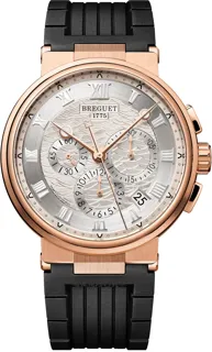 Breguet Marine 5527BR/12/5WV Rose gold Silver