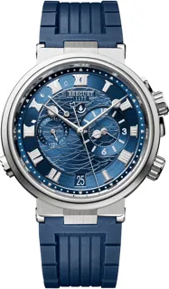 Breguet Marine 5547BB/Y2/5ZU White gold Blue