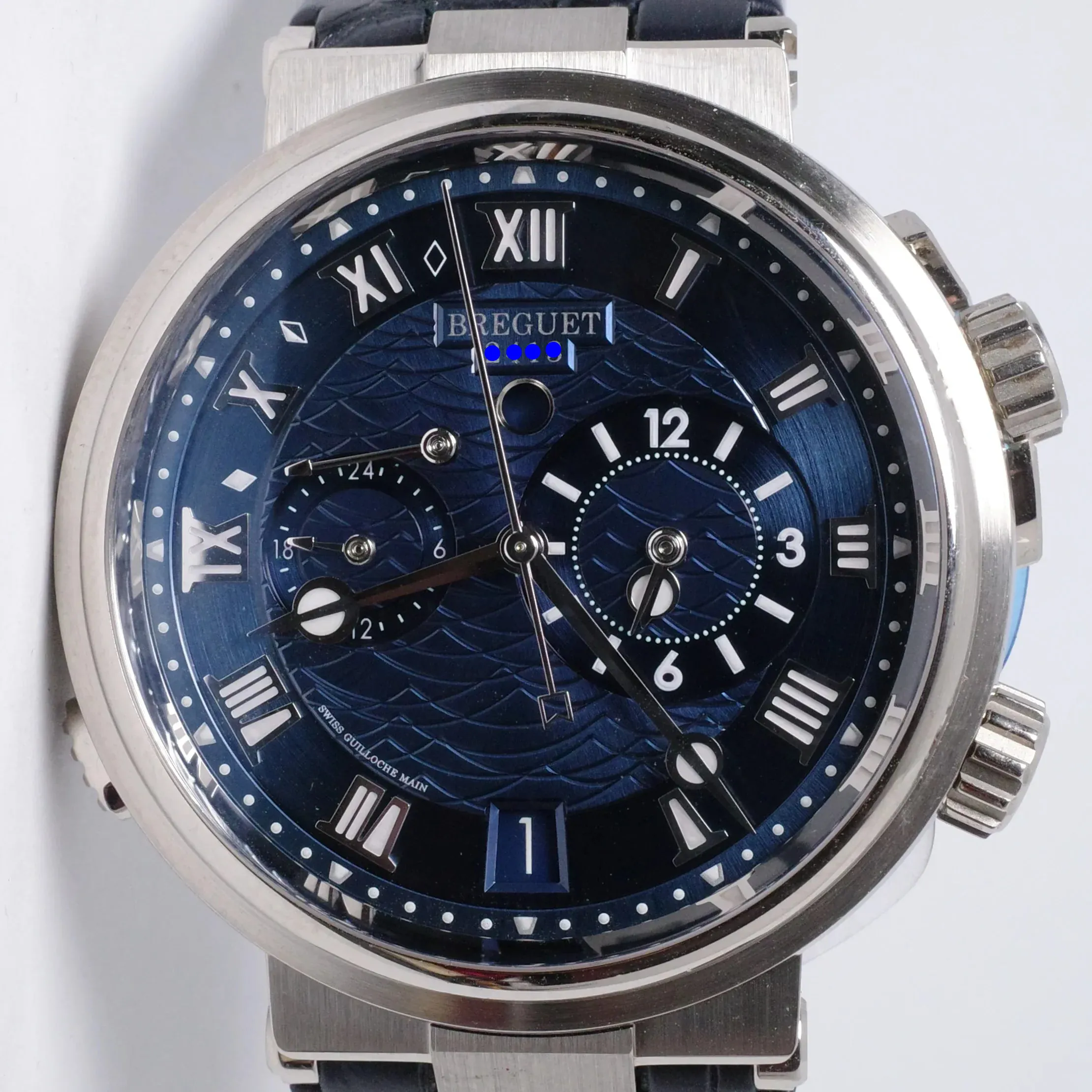 Breguet Marine 5547BB/Y2/9ZU White gold Blue