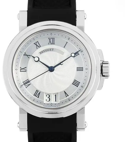 Breguet Marine 5817ST/12/5V8 39mm Stainless steel Silver