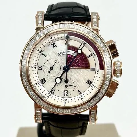 Breguet Marine 5827BR/Z2/5ZU 42mm Rose gold Black