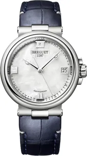 Breguet Marine 9517ST/5W/984 Stainless steel White