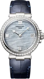 Breguet Marine 9518BB/V2/984/D000 White gold Blue