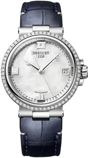 Breguet Marine 9518ST/5W/984/D000 Stainless steel White