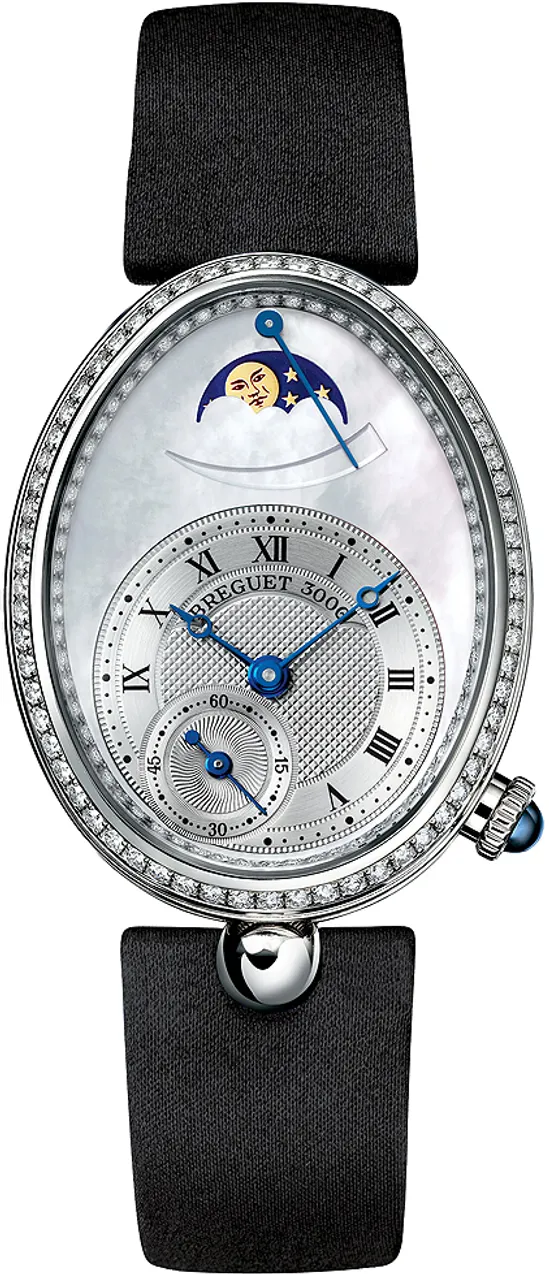 Breguet Reine de Naples 8908BB/52/864.D00D 28.45mm White gold and 18k white gold