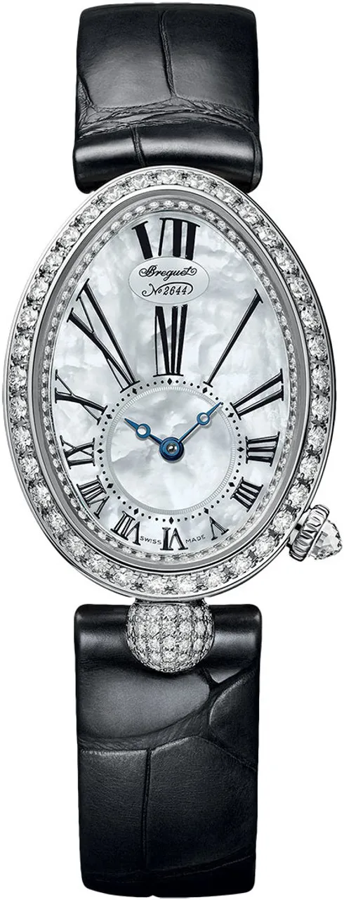 Breguet Reine de Naples 8928BB/51/944/DD0D 25mm White gold White