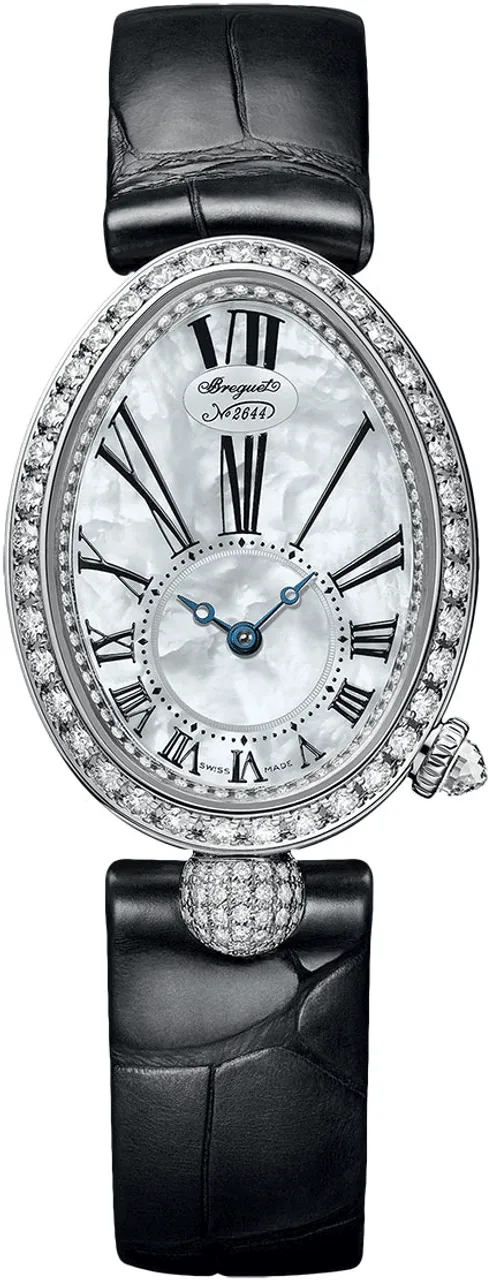 Breguet Reine de Naples 8928BB/51/944/DD0D3L 33mm White gold and 18k white gold