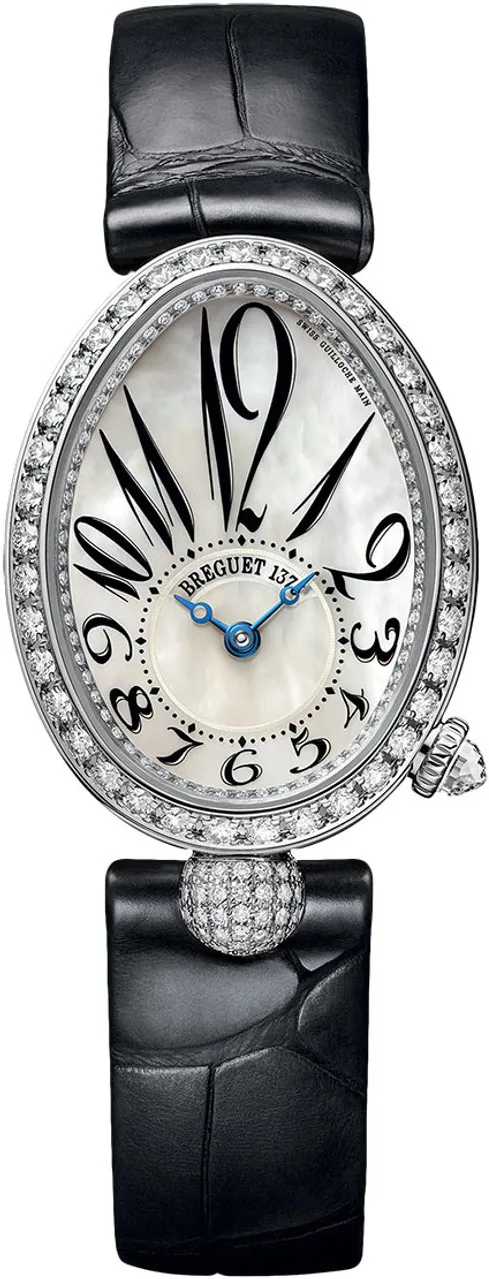 Breguet Reine de Naples 8928BB/5W/944/DD0D 25mm White gold White