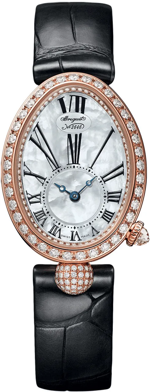 Breguet Reine de Naples 8928BR/51/944/DD0D3L 33mm Rose gold and 18k rose gold