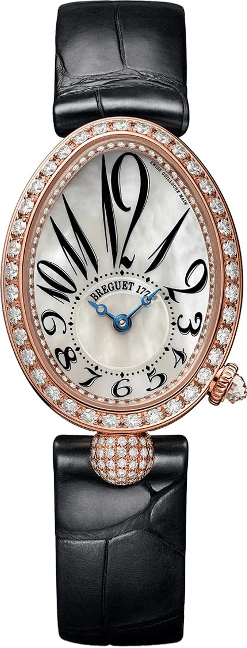 Breguet Reine de Naples 8928BR/5W/944/DD0D3L 33mm Rose gold and 18k rose gold