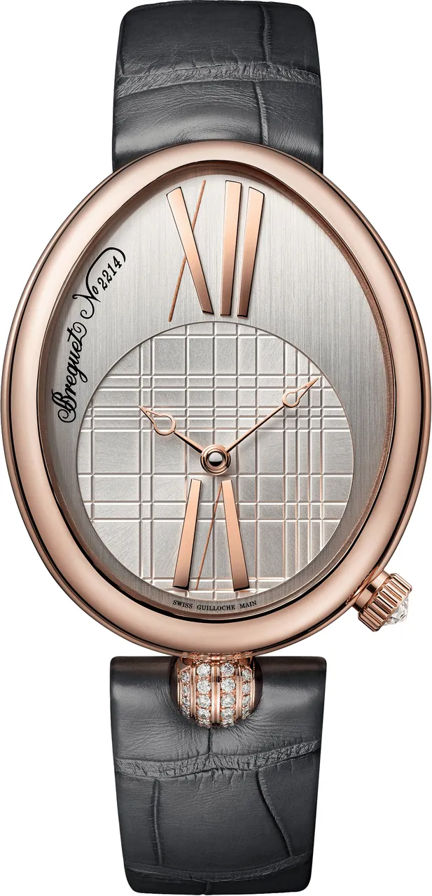 Breguet Reine de Naples 8968BR/11/986 0D00 34.95mm Rose gold and 18k rose gold Silver