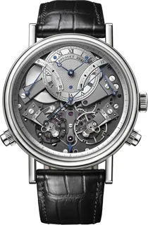 Breguet Tradition 7077BB/G1/9XV White gold Silver and Gray