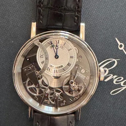 Breguet Tradition 7097BB/G1/9WU 40mm White gold Silver