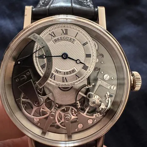 Breguet Tradition 7097BB/G1/9WU 40mm White gold Silver 8