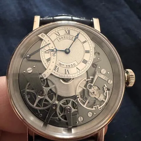 Breguet Tradition 7097BB/G1/9WU 40mm White gold Silver 9