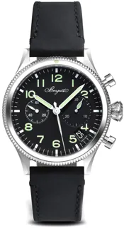 Breguet Type 20 2057ST/92/3WU Stainless steel Black