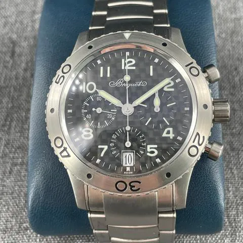 Breguet Type XX - XXI - XXII 3820TI/K2/TW9 39mm Titanium Black 3