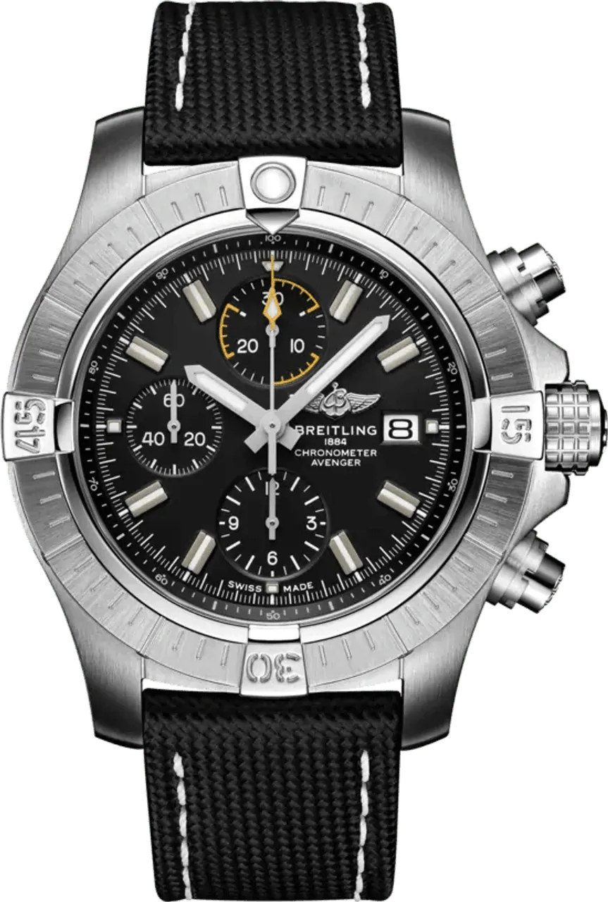 Breitling Avenger A13317101B1X1 45mm Stainless steel Black