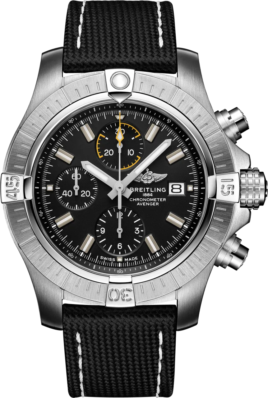 Breitling Avenger A13317101B1X2 45mm Stainless steel Black