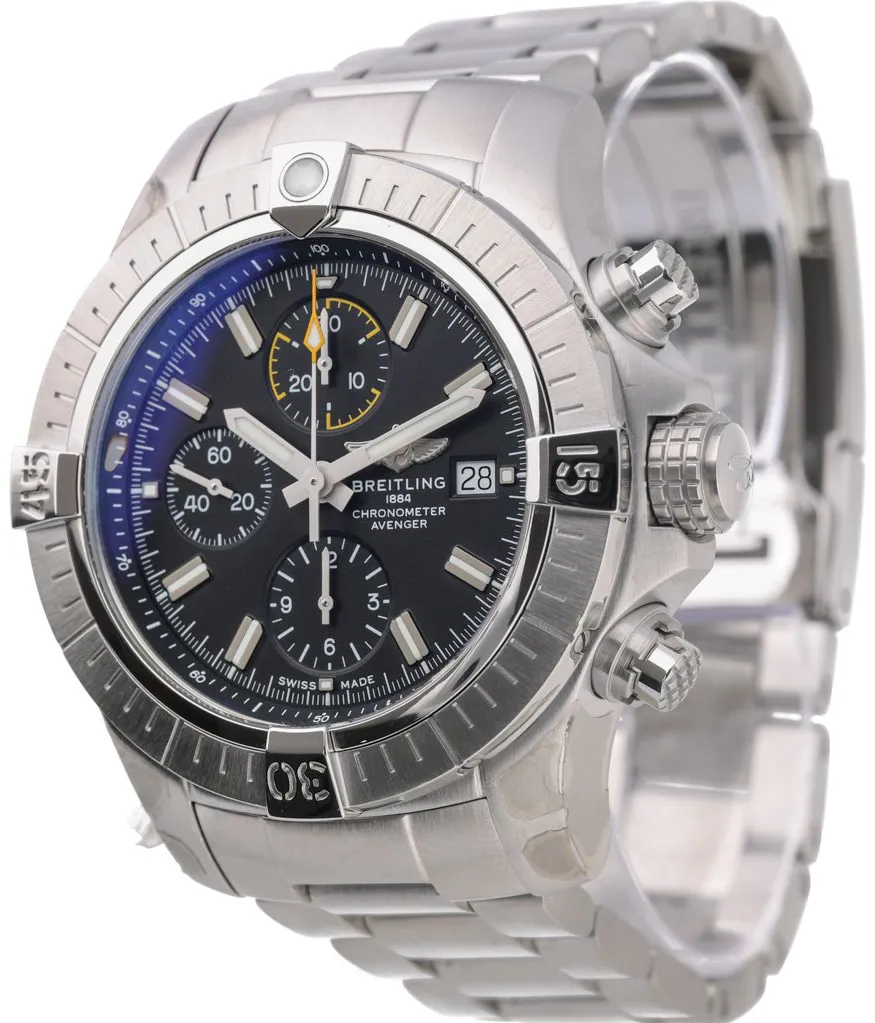 Breitling Avenger A13317101C1A1 45mm Stainless steel Blue 1