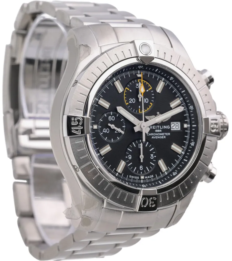 Breitling Avenger A13317101C1A1 45mm Stainless steel Blue 4