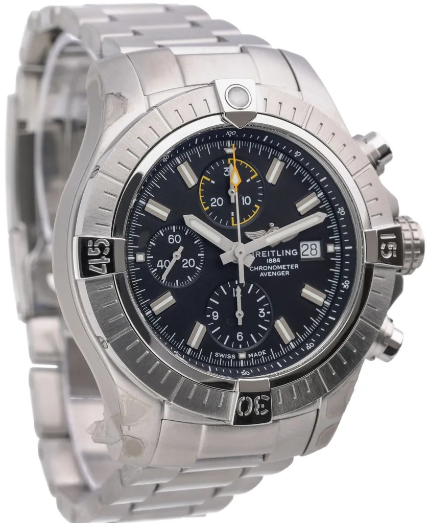 Breitling Avenger A13317101C1A1 45mm Stainless steel Blue 5